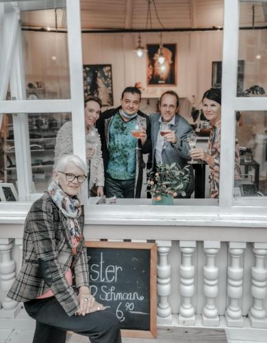 Lesung im Rahmen des »Kultur-Sommers« der Gemeinde Bad Ischl im Cafe »Sissikus« auf der Esplanade